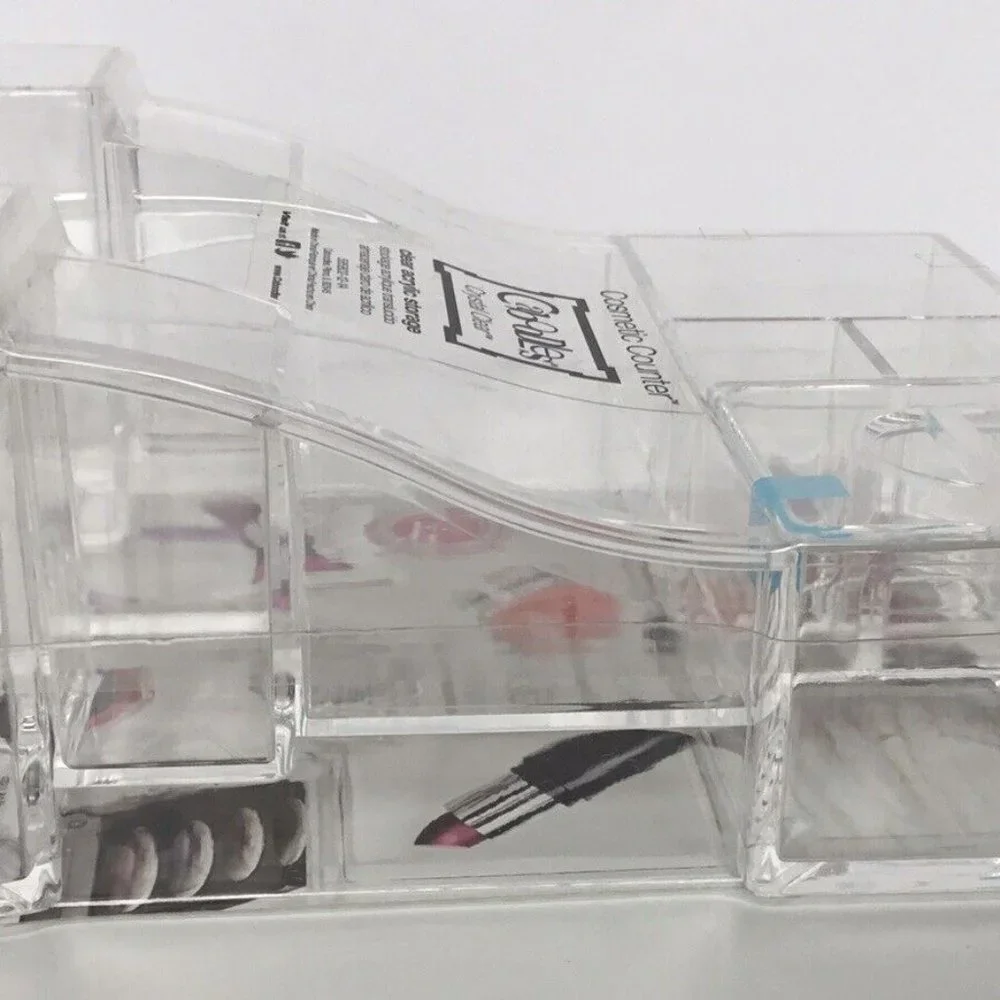 ✨🌟 Caboodles Cosmetic Makeup Organizer - Clear Acrylic Beauty Storage 🌟✨